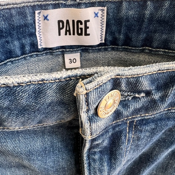 PAIGE Dresses & Skirts - Paige Denim Meadow Raw Hemmed Midi Skirt